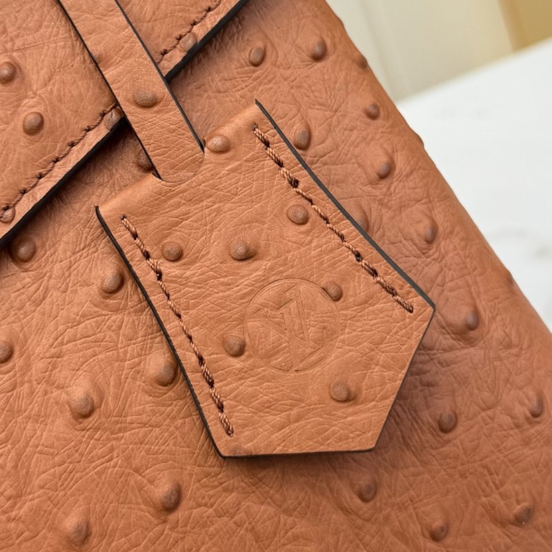 Сумка ROSE DES VENTS из кожи страуса 27 см фото 9