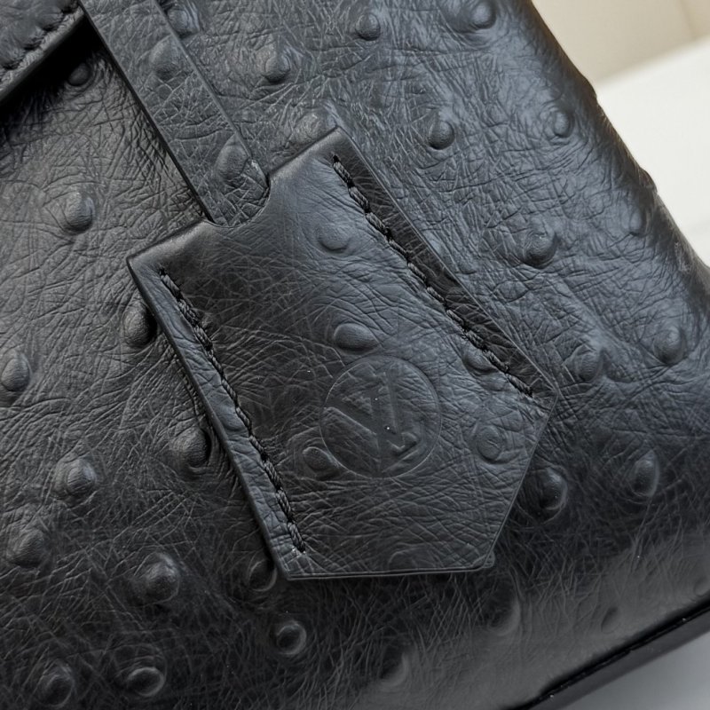 Сумка ROSE DES VENTS из кожи страуса 27 см фото 9