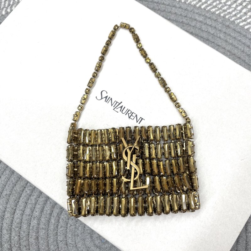 Сумка с кристаллами YSL Crystal Bag 11 см