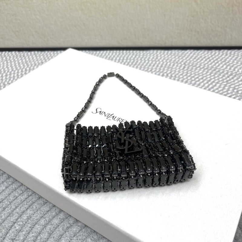 Сумка с кристаллами YSL Crystal Bag 11 см фото 3