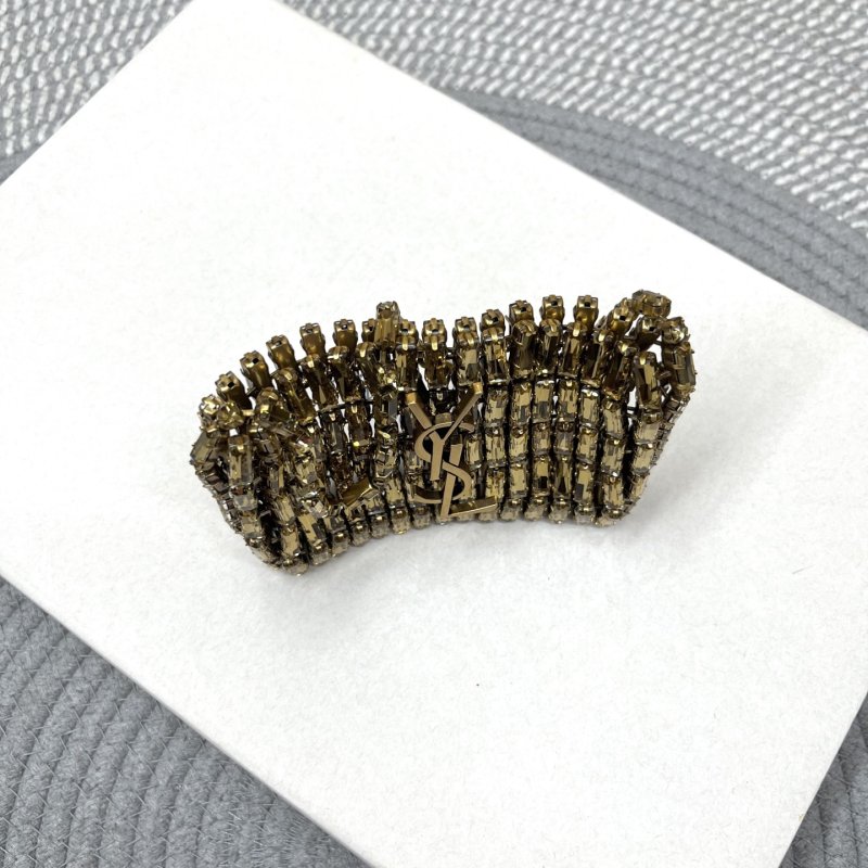 Сумка с кристаллами YSL Crystal Bag 11 см фото 4