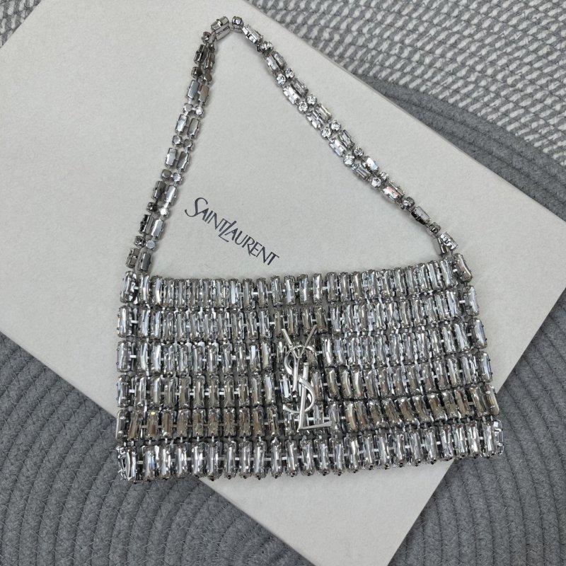 Сумка с кристаллами YSL Crystal Bag 18 см