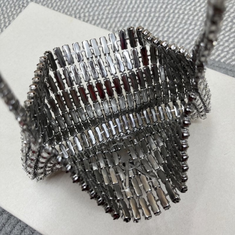 Сумка с кристаллами YSL Crystal Bag 18 см фото 6