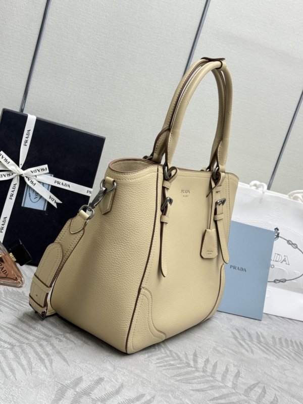 Сумка шопер кожаная 1BG602 38 см фото 4