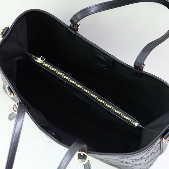 Сумка шоппер кожаная 31 см фото 4