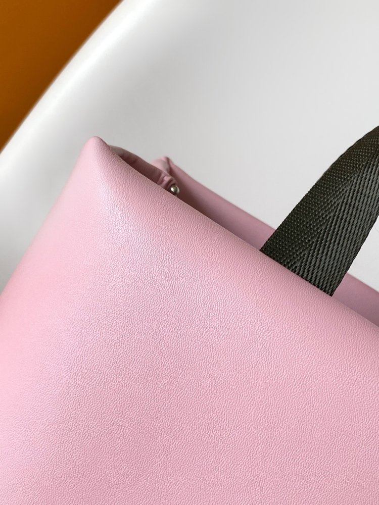 Сумка шоппер розовая M15238 25 см фото 6