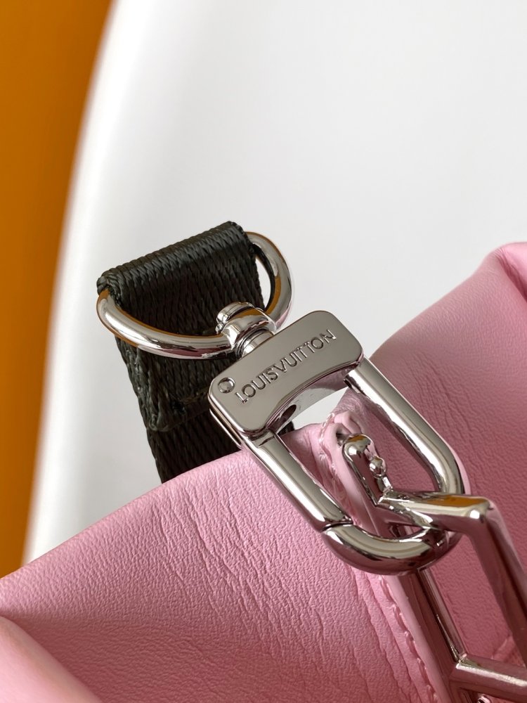 Сумка шоппер розовая M15238 25 см фото 7