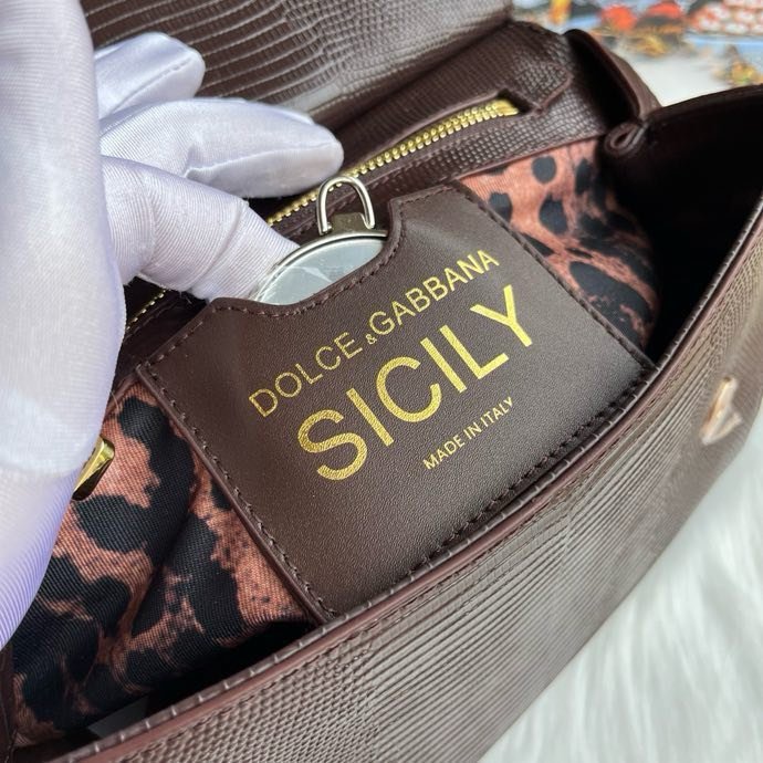 A bag Sicily Medium 20 cm фото 8