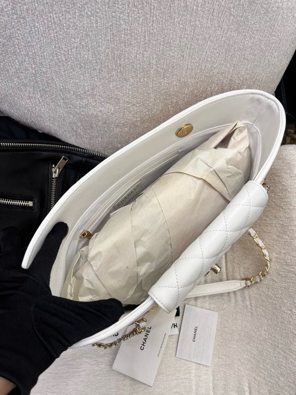 Сумка соломенная Chanel 26C 54 см фото 2