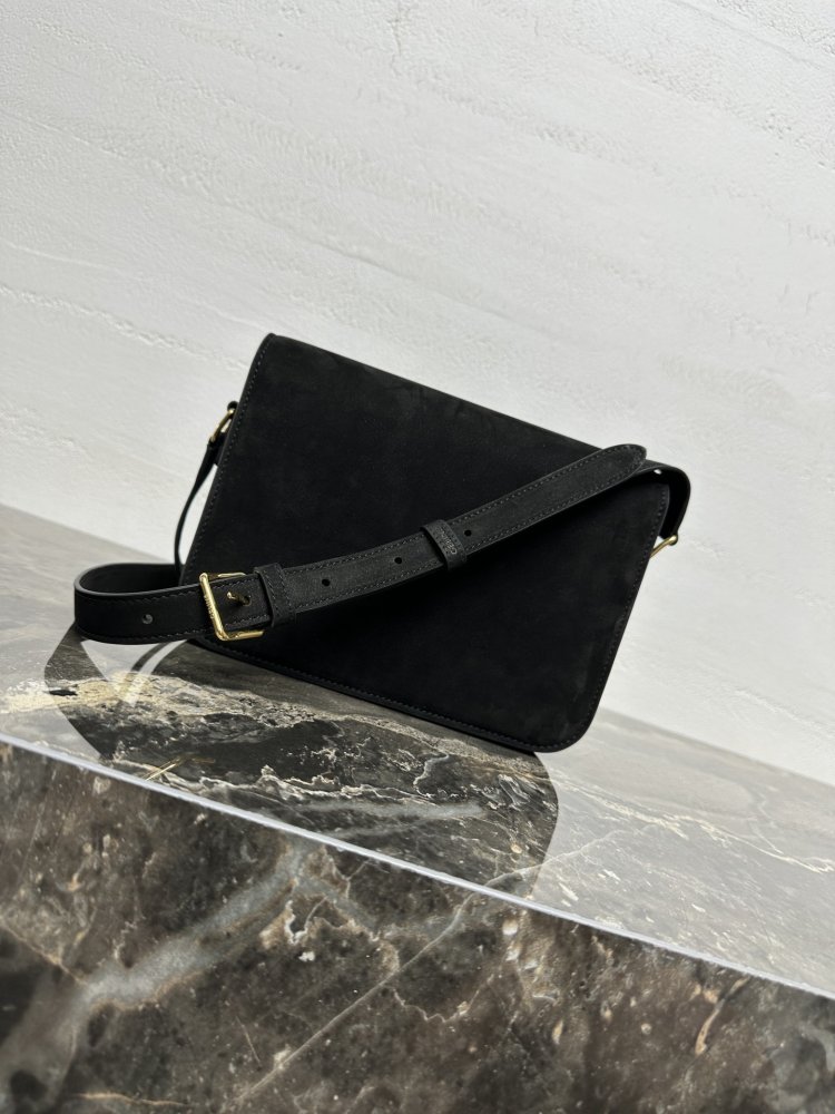 Сумка TEEN TRIOMPHE Medium замшевая 22 см фото 4