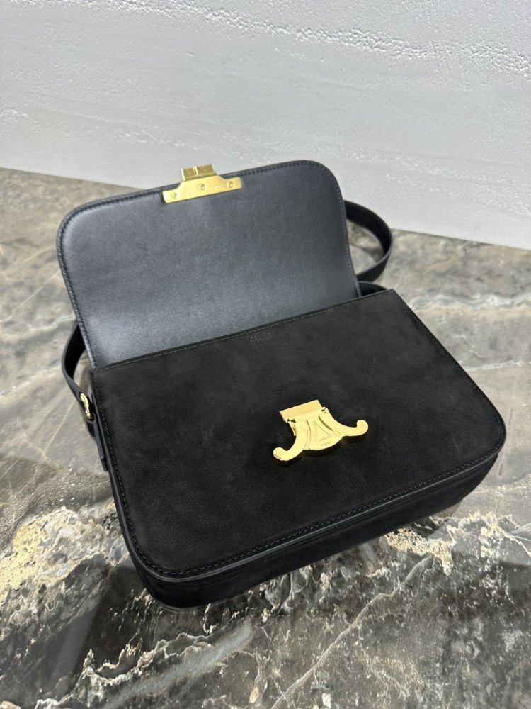 Сумка TEEN TRIOMPHE Medium замшевая 22 см фото 7