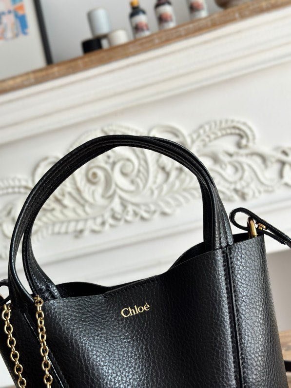 Сумка тоут Chloe Spin 18 см фото 7