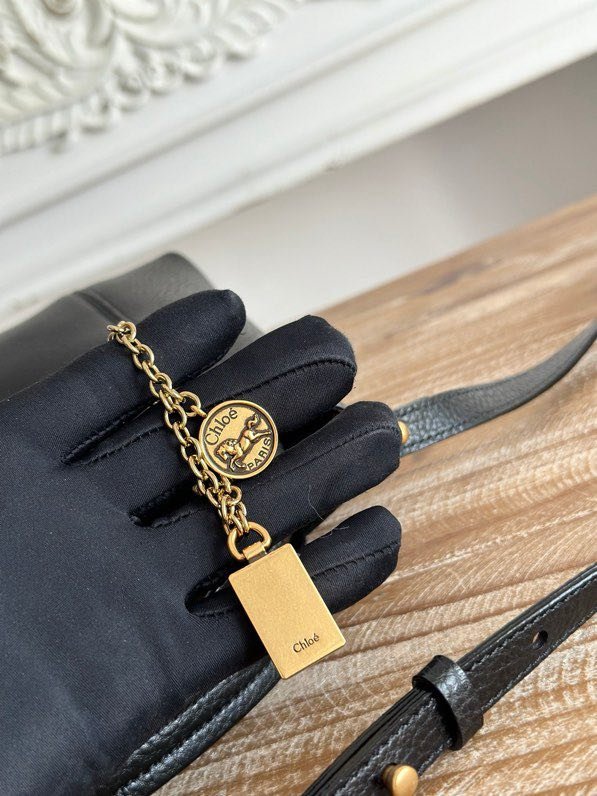 Сумка тоут Chloe Spin 18 см фото 9