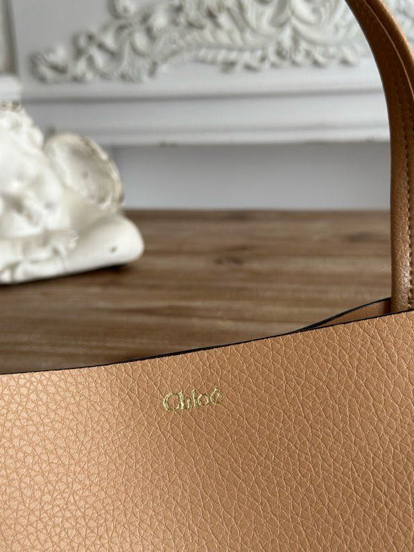 Сумка тоут Chloe Spin 35 см фото 3