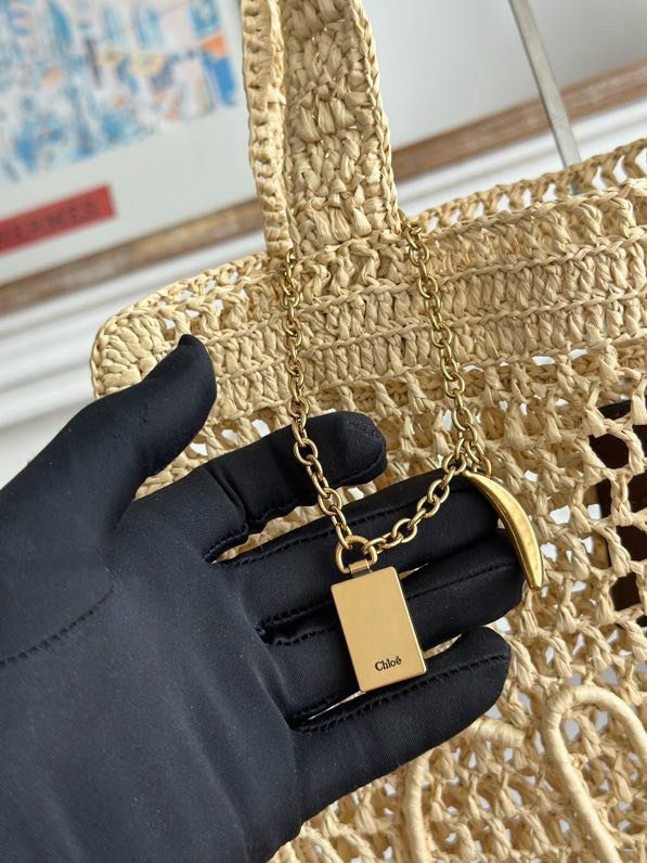 Сумка тоут Chloe Summer Banana 33 см фото 4