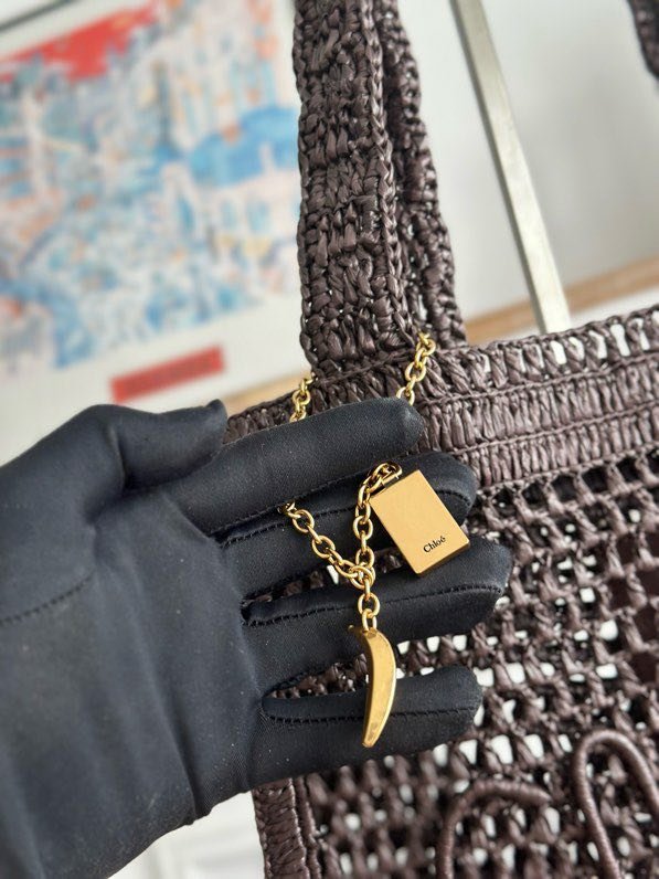 Сумка тоут Chloe Summer Banana 33 см фото 7