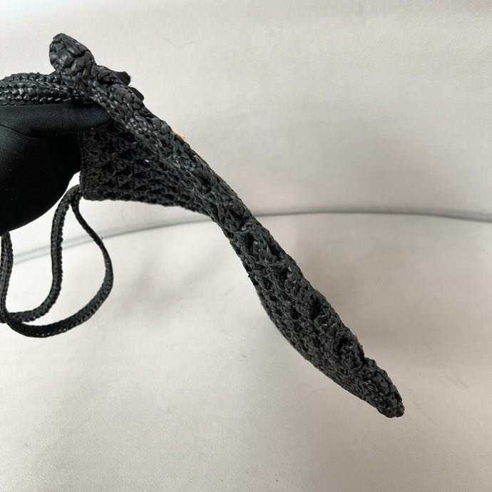 Сумка тоут из рафии 30 см фото 4