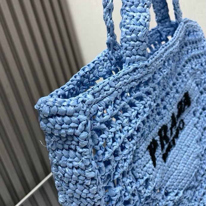 Сумка тоут з рафии 36 см фото 6