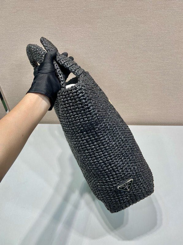 Сумка тоут из рафии 47 см фото 8