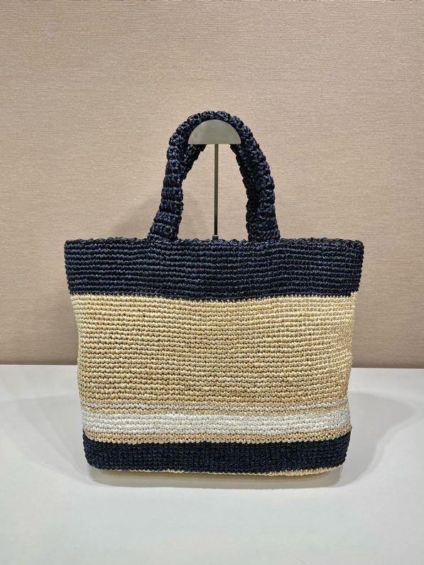 Сумка тоут из рафии 49 см фото 2