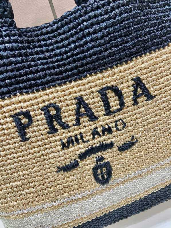 Сумка тоут из рафии 49 см фото 6