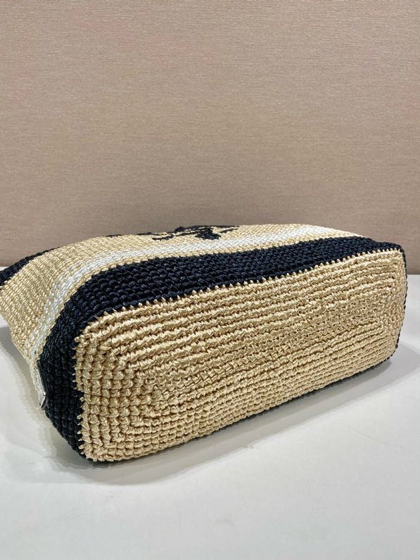 Сумка тоут из рафии 49 см фото 9