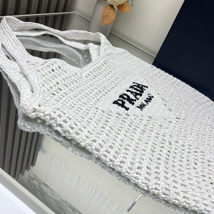 Сумка тоут из рафии 51 см фото 4