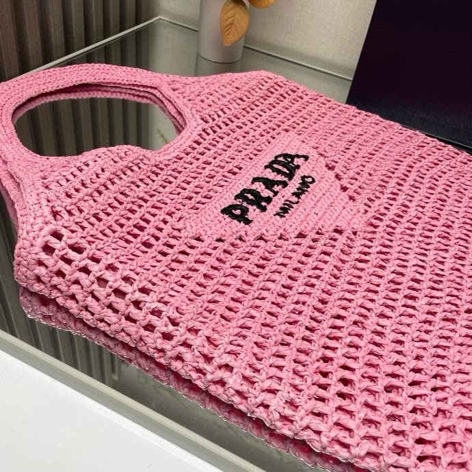 Сумка тоут из рафии 51 см фото 5