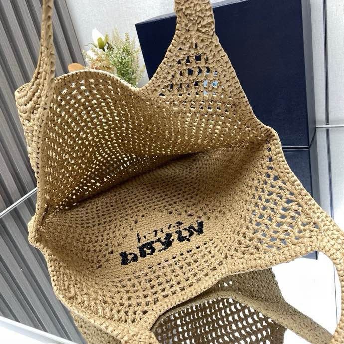 Сумка тоут из рафии 51 см фото 6