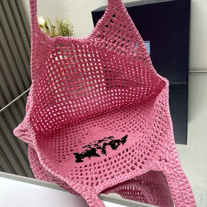 Сумка тоут из рафии 51 см фото 6