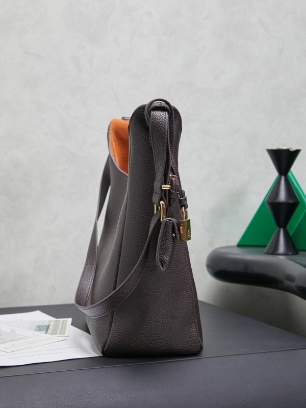 Сумка тоут кожаная 28 см фото 3