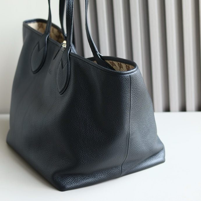 Сумка тоут кожаная 50 см фото 7