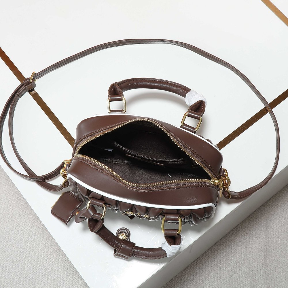 Сумка тоут кожаная Arcadie mini 20 см фото 8