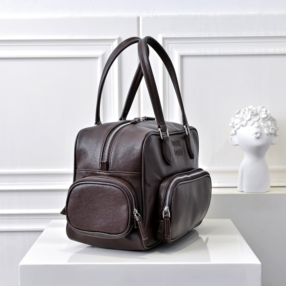 Сумка тоут Pocket кожаная на молнии 31 см фото 2