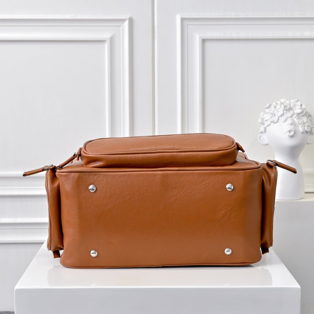 Сумка тоут Pocket кожаная на молнии 31 см фото 4