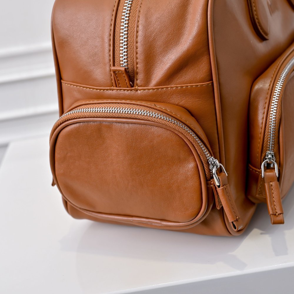 Сумка тоут Pocket кожаная на молнии 31 см фото 6