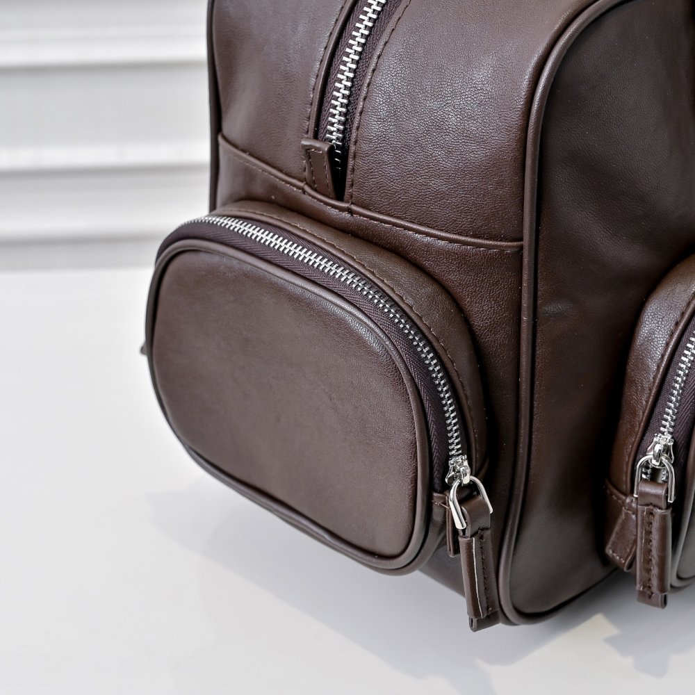 Сумка тоут Pocket кожаная на молнии 31 см фото 7
