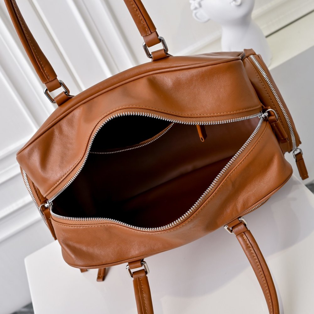 Сумка тоут Pocket кожаная на молнии 31 см фото 8