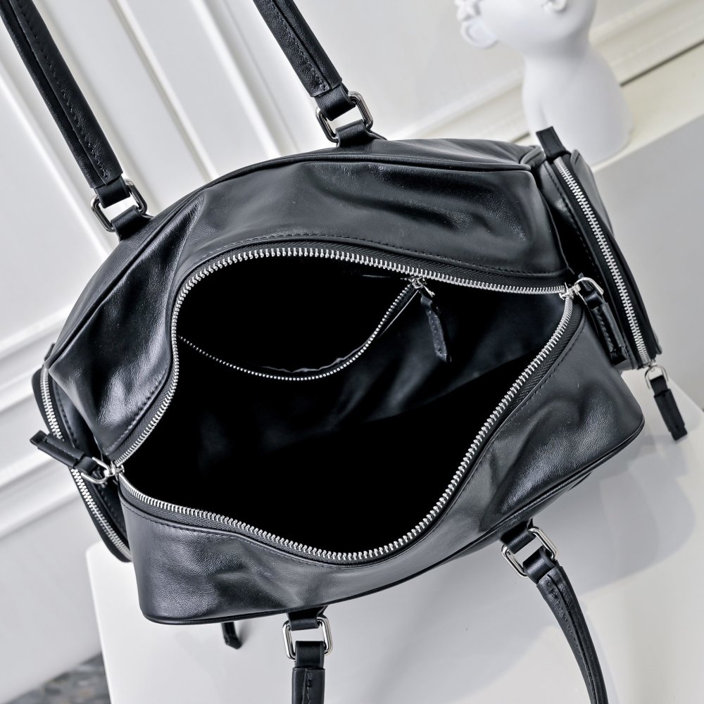 Сумка тоут Pocket кожаная на молнии 31 см фото 8