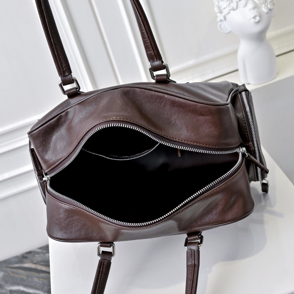 Сумка тоут Pocket кожаная на молнии 31 см фото 8