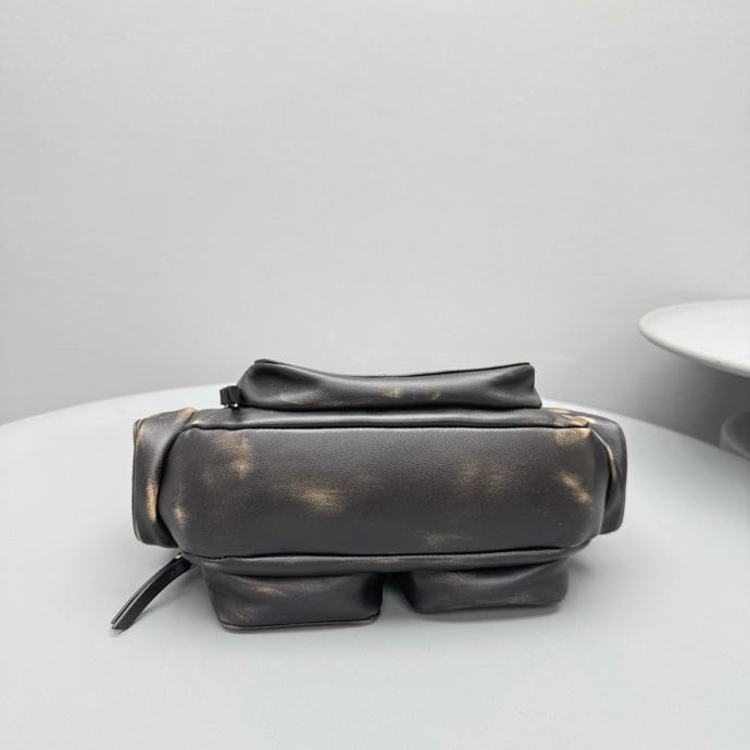 Сумка тоут с люверсами женская 21 см фото 4