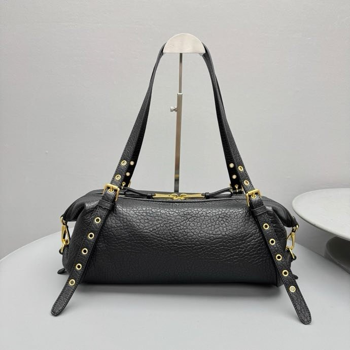 Сумка тоут с люверсами женская 36 см фото 3