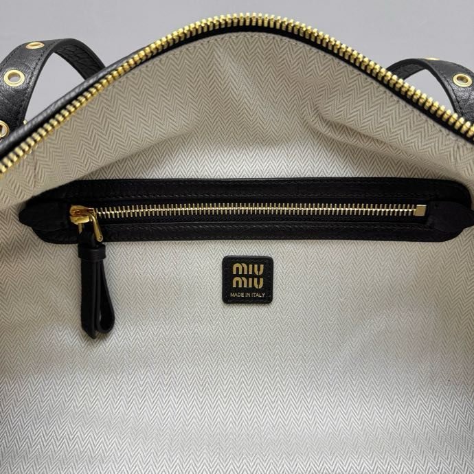 Сумка тоут с люверсами женская 36 см фото 7