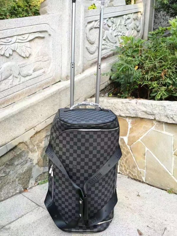 A bag-transformer LV Damier Ebene of канваса from coated Eole