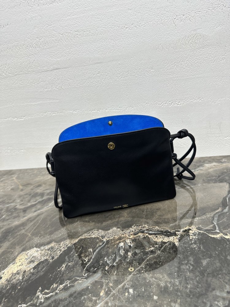 A bag TRIO FLAP leather 22 cm фото 9