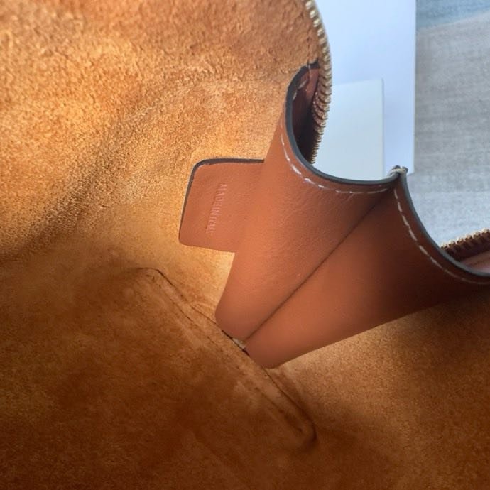 A bag TRIOMPHE leather 16 cm фото 7