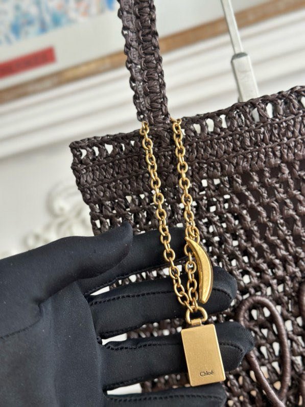 A bag bucket Chloe Summer Banana 22 cm фото 4