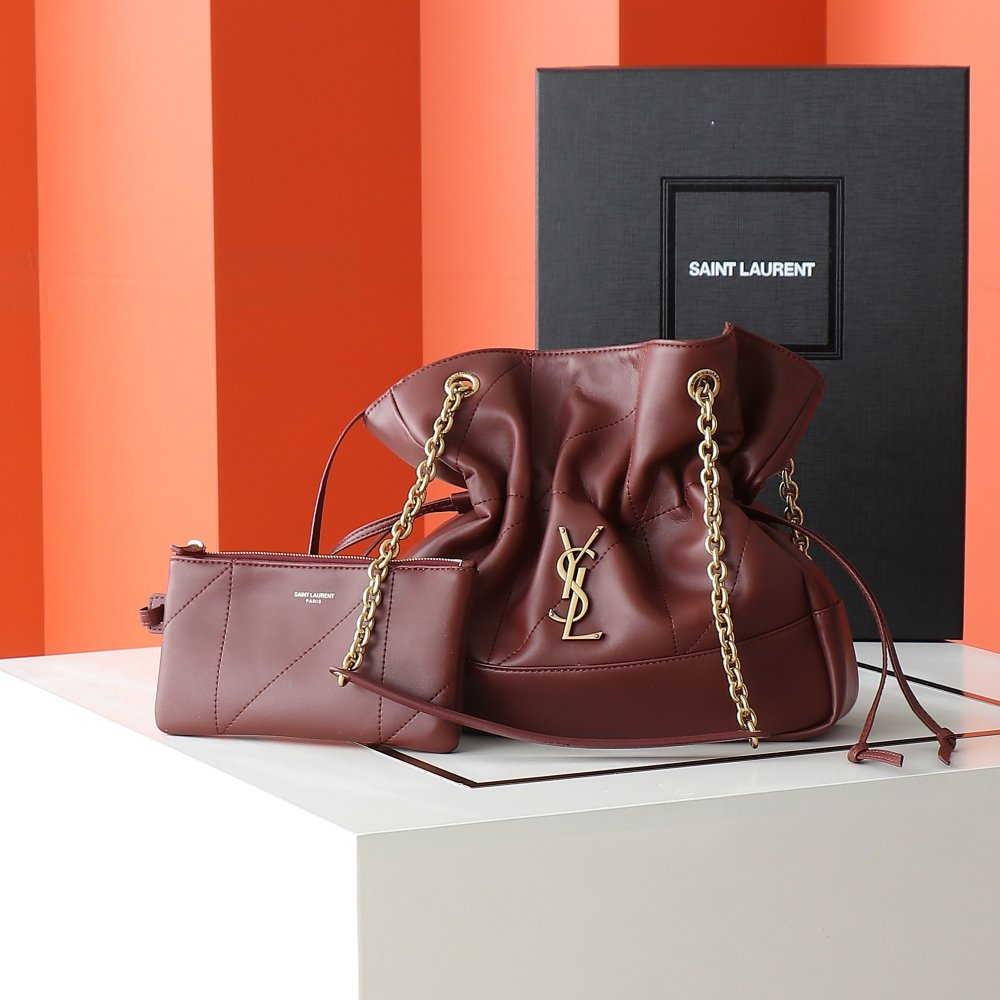 A bag bucket Jamie Large leather 25 cm