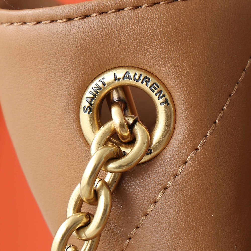 Сумка ведро Jamie Large кожаная 25 см фото 4