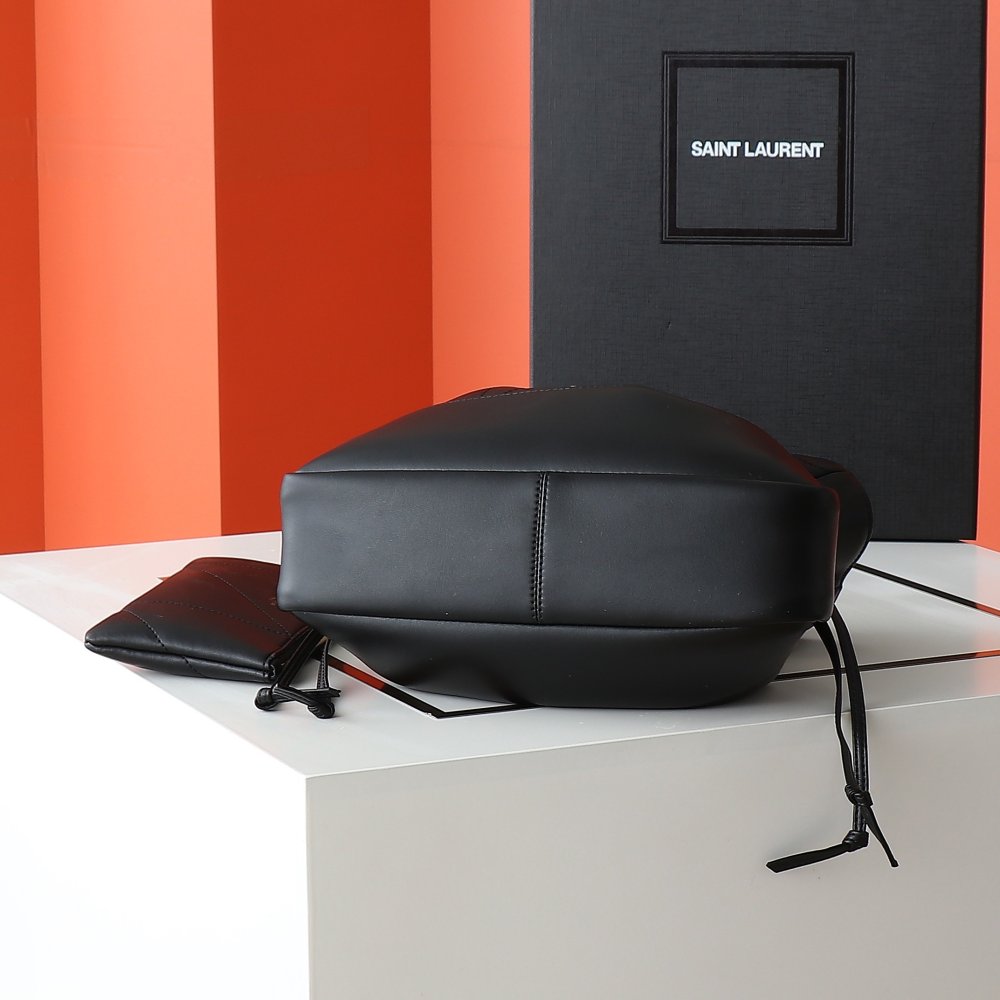 Сумка ведро Jamie Large кожаная 25 см фото 6